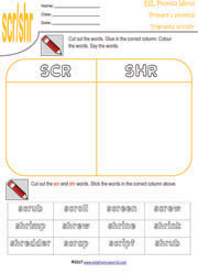 scr-shr-trigraph-match-up-worksheet